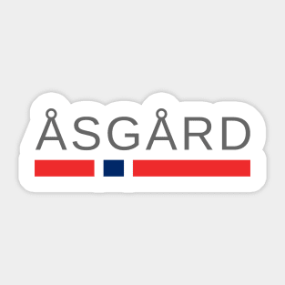 Åsgård Norway | Viking Sticker